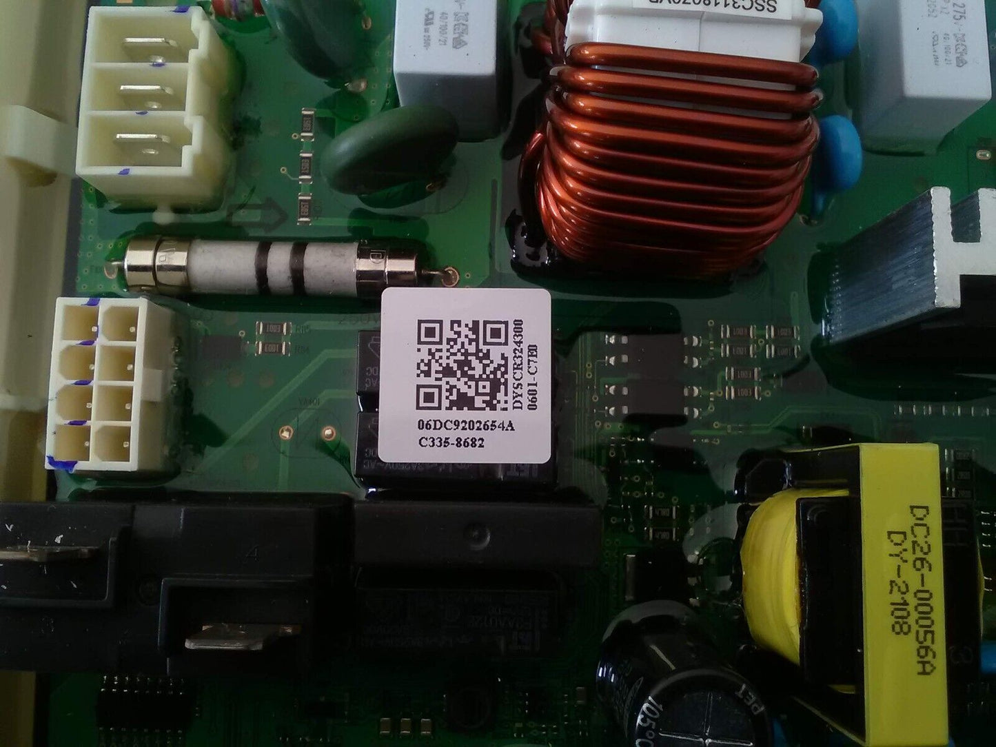 SAMSUNG WW80T554DAW WASHING MACHINE PCB - DC92-02663A DC92-02654A