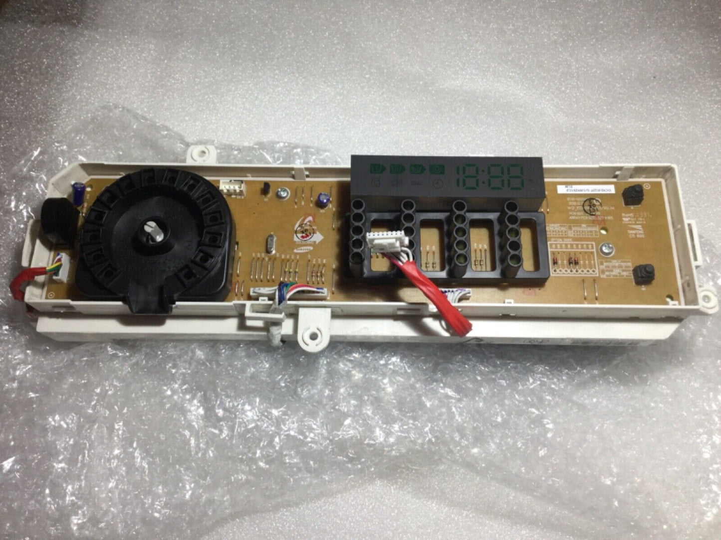 SAMSUNG WF80F5E0N2W WASHING MACHINE DISPLAY & POWER PCB DC92-01690B £15 REFUND